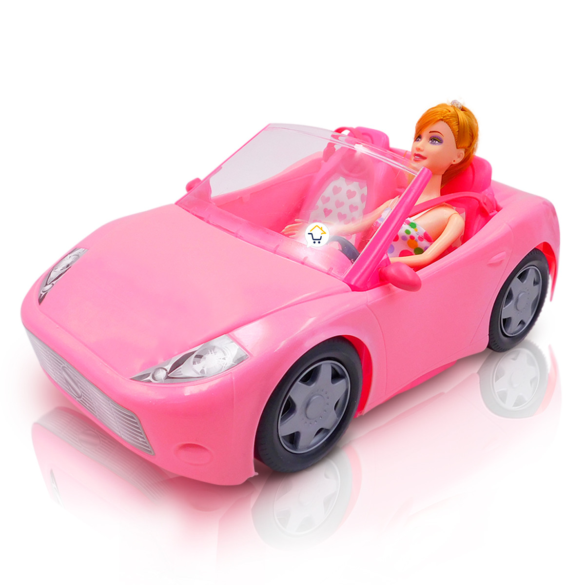 Carro Convertible Con Muñeca MG20594